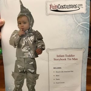 Tin Man from Wizard of Oz Costume 2T
